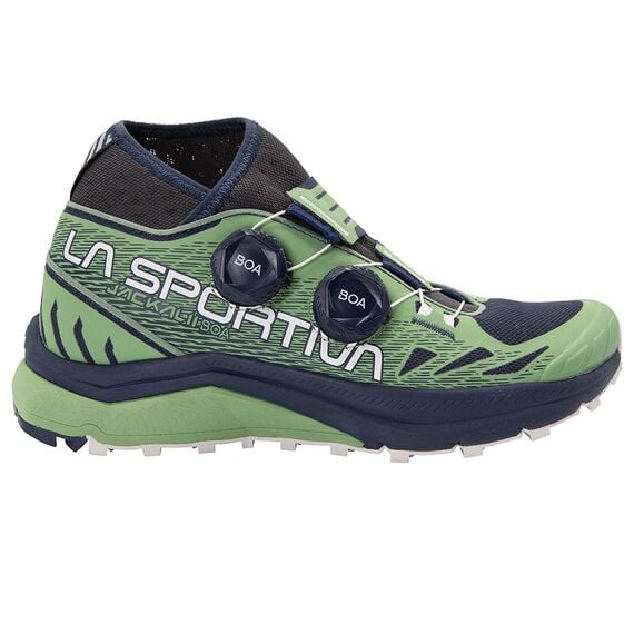 LA SPORTIVA buty trekkingowe damskie Jackal II Boa Woman granatowo-zielone, Kolor: granatowy, Rozmiar: 40