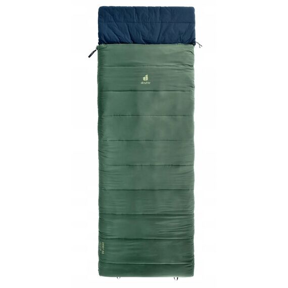 DEUTER śpiwór turystyczny Orbit SQ -5 zielony, Kolor: zielony, Rozmiar: one size