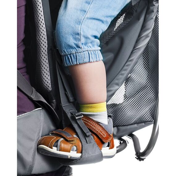 DEUTER strzemiona do nosidełka KC Foot Loops, Kolor: szary, Rozmiar: one size, 2 zdjęcie