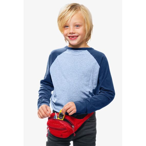 DEUTER nerka turystyczna Junior Belt czerwona, Kolor: czerwony, Rozmiar: one size, 2 zdjęcie