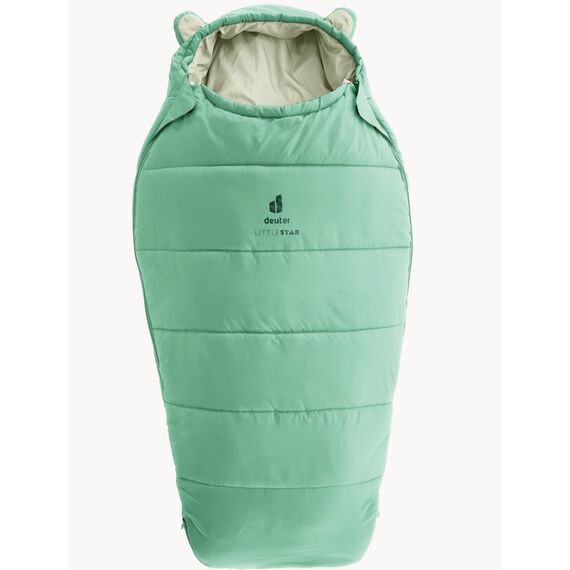 DEUTER śpiwór turystyczny dziecięcy Little Star zielony, Kolor: zielony, Rozmiar: one size, 4 zdjęcie