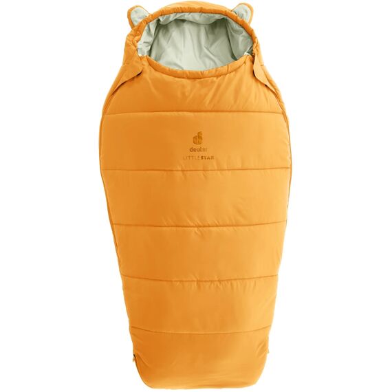 DEUTER śpiwór turystyczny Little Star zółty, Kolor: żółty, Rozmiar: one size, 2 zdjęcie