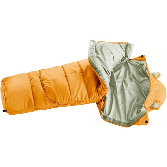 DEUTER śpiwór turystyczny Little Star zółty, Kolor: żółty, Rozmiar: one size, 4 zdjęcie