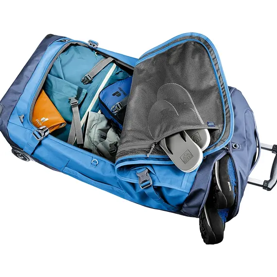 DEUTER torba turystyczna Duffel Pro Movo 90, Kolor: granatowy, Rozmiar: one size, 7 zdjęcie