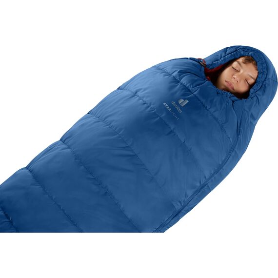 DEUTER śpiwór turystyczny Starlight, Kolor: granatowy, Rozmiar: one size, 4 zdjęcie