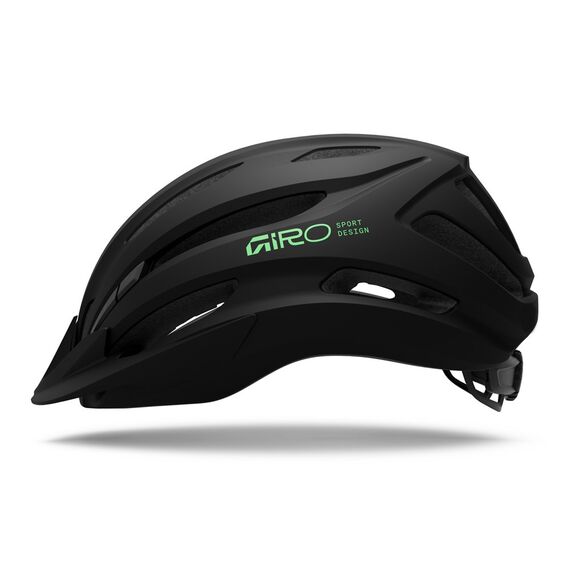 Kask dziecięcy juniorski GIRO REGISTER II matte black/vivid green roz. Uniwersalny, 2 zdjęcie