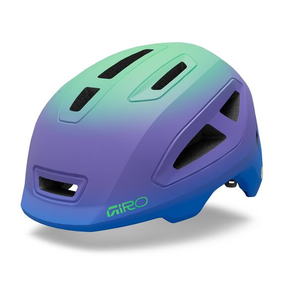 Kask dziecięcy GIRO SCAMP MIPS II matte blue jewel/vivid green