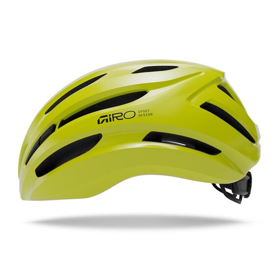 Kask szosowy GIRO ISODE II gloss hi viz yellow roz. Uniwersalny, 2 zdjęcie