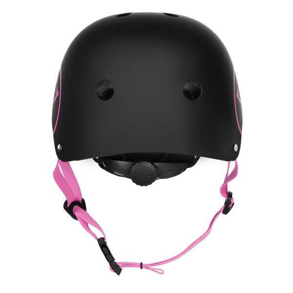 NILS EXTREME kask skatingowy orzeszek MTW001 czarny/różowy, Kolor: różowy, Rozmiar: 48-52, 4 zdjęcie