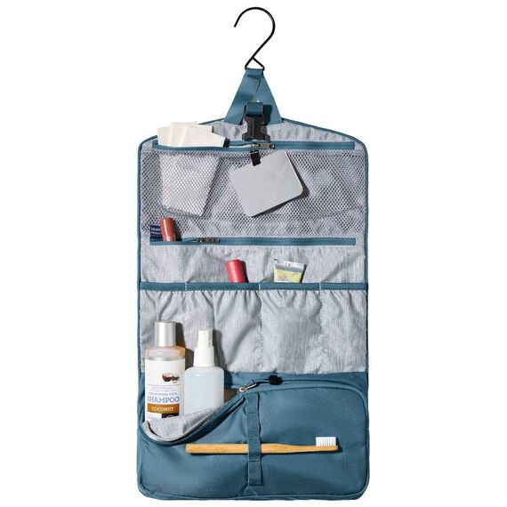 DEUTER torba sanitarna Wash Bag II, Kolor: niebieski, Rozmiar: one size, 2 zdjęcie
