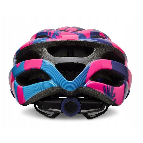 GIRO kask rowerowy dziecięcy RAZE pink flowers Uniwersalny (50-57 cm), Kolor: różowy, Rozmiar: 50-57, 3 zdjęcie