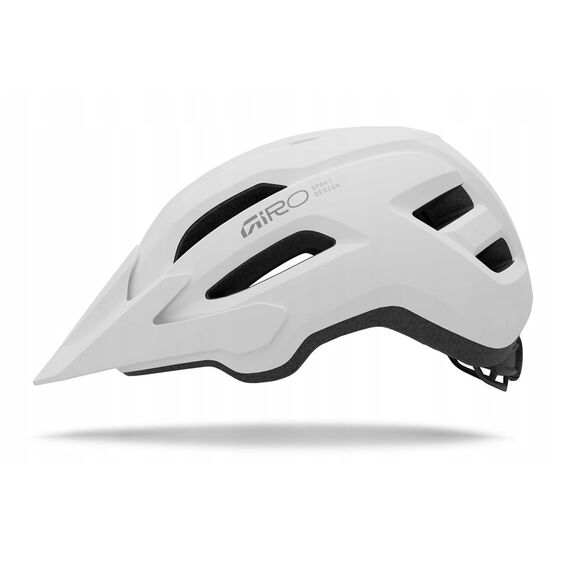 GIRO kask rowerowy FIXTURE II W matte white/chrome Uniwersalny (50-57 cm), Kolor: biały, Rozmiar: 50-57, 2 zdjęcie