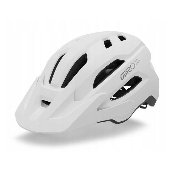 GIRO kask rowerowy FIXTURE II W matte white/chrome Uniwersalny (50-57 cm), Kolor: biały, Rozmiar: 50-57