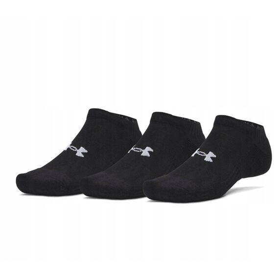 UNDER ARMOUR skarpety bawełniane UA Performance Cotton 3 sztuki czarne, Kolor: czarny, Rozmiar: XL