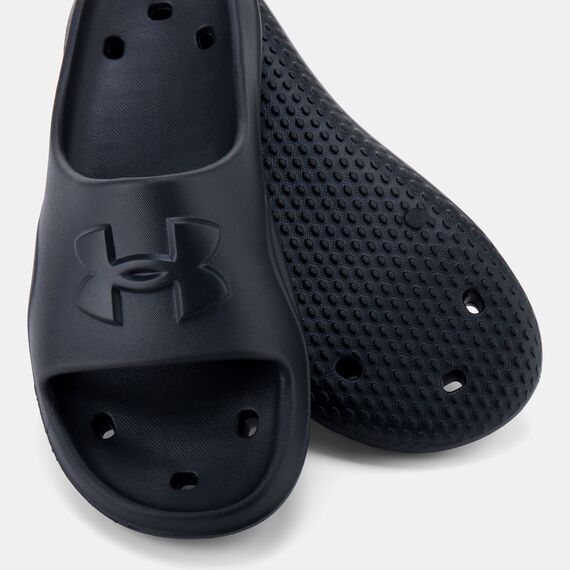 UNDER ARMOUR klapki damskie gumowe UA W Locker V SL czarne, Kolor: czarny, Rozmiar: 38, 2 zdjęcie