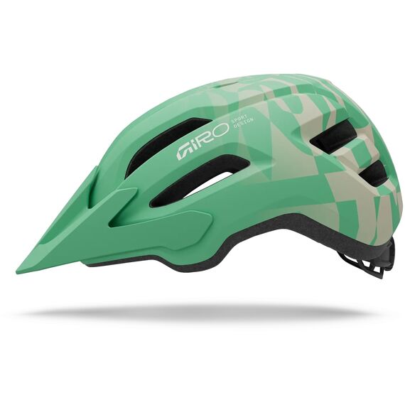 GIRO kask młodzieżowy rowerowy FIXTURE II matte green rush Uniwersalny (50-57 cm), Kolor: zielony, Rozmiar: 50-57, 4 zdjęcie