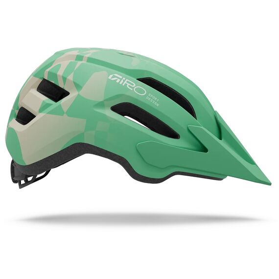 GIRO kask młodzieżowy rowerowy FIXTURE II matte green rush Uniwersalny (50-57 cm), Kolor: zielony, Rozmiar: 50-57, 3 zdjęcie