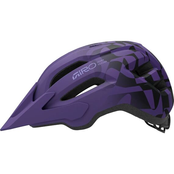 GIRO kask młodzieżowy rowerowy FIXTURE II matte purple rush Uniwersalny (50-57 cm), Kolor: fioletowy, Rozmiar: 50-57, 3 zdjęcie