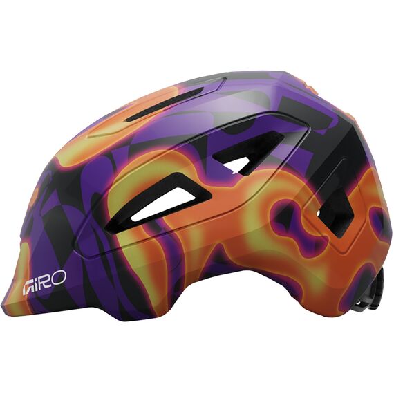 GIRO kask rowerowy dziecięcy Scamp II fioletowy, Kolor: fioletowy, Rozmiar: 51-55, 2 zdjęcie