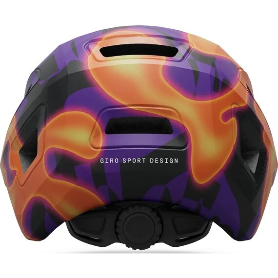 GIRO kask rowerowy dziecięcy Scamp II fioletowy, Kolor: fioletowy, Rozmiar: 47-51, 3 zdjęcie