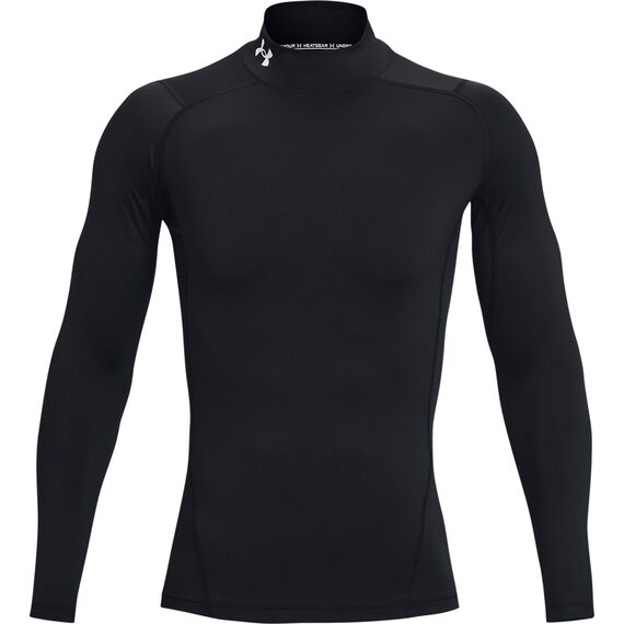 UNDER ARMOUR koszulka długi rękaw kompresyjna męska UA HG Armour Comp Mock LS, Kolor: czarny, Rozmiar: L, 3 zdjęcie