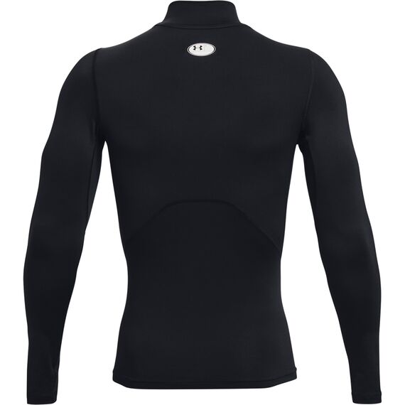 UNDER ARMOUR koszulka długi rękaw kompresyjna męska UA HG Armour Comp Mock LS, Kolor: czarny, Rozmiar: L, 4 zdjęcie