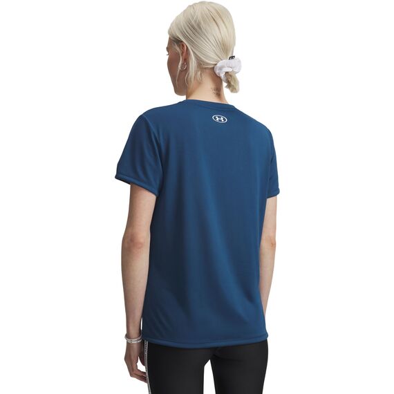 UNDER ARMOUR Damska koszulka treningowa Tech SSV Solid niebieska, Kolor: niebieski, Rozmiar: M, 3 zdjęcie