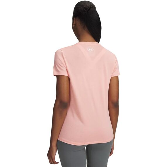 UNDER ARMOUR damska koszulka treningowa Tech SSV Twist różowa, Kolor: różowy, Rozmiar: M, 3 zdjęcie