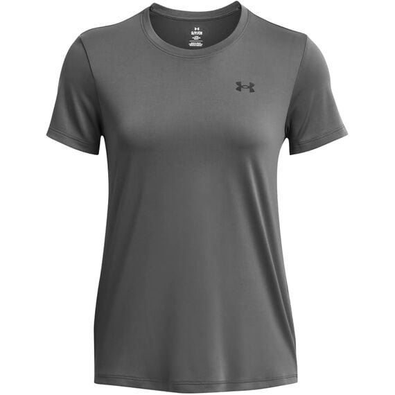 UNDER ARMOUR koszulka treningowa damska Tech SSC Solid szara, Kolor: szary, Rozmiar: L