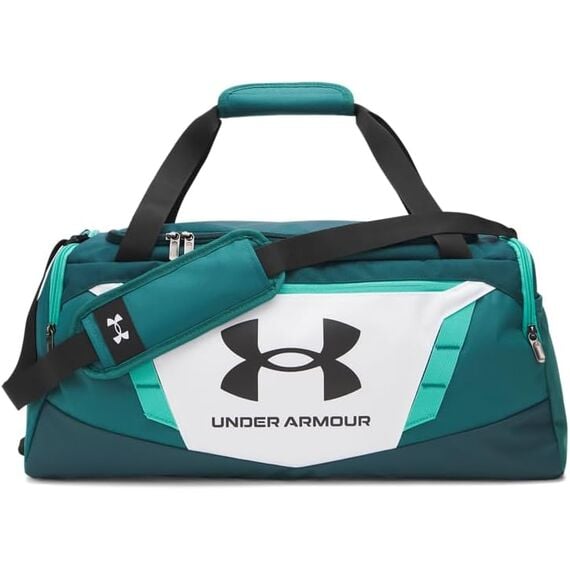 UNDER ARMOUR torba treningowa Undeniable 5.0 Duffle biało-zielona, Kolor: biały, Rozmiar: one size