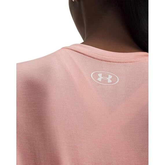 UNDER ARMOUR damska koszulka treningowa Tech SSV Twist różowa, Kolor: różowy, Rozmiar: L, 2 zdjęcie