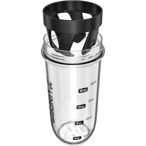 Shaker bidon Under Armour Clarity 700 ml Clear/Black, 4 zdjęcie