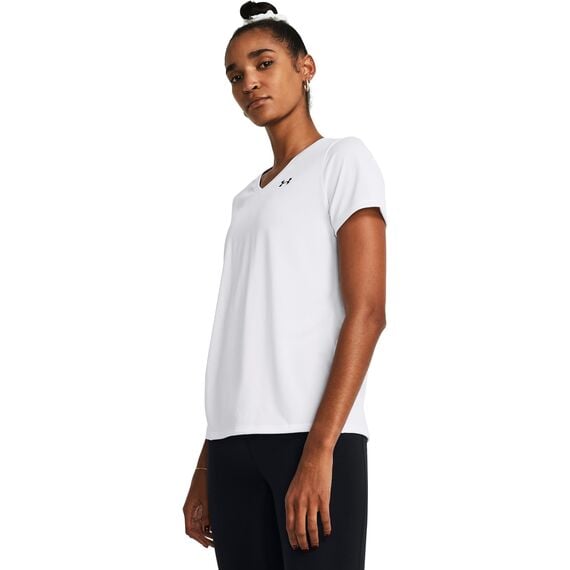 UNDER ARMOUR koszulka treningowa damska Tech SSV- Solid biała, Kolor: biały, Rozmiar: XL, 4 zdjęcie