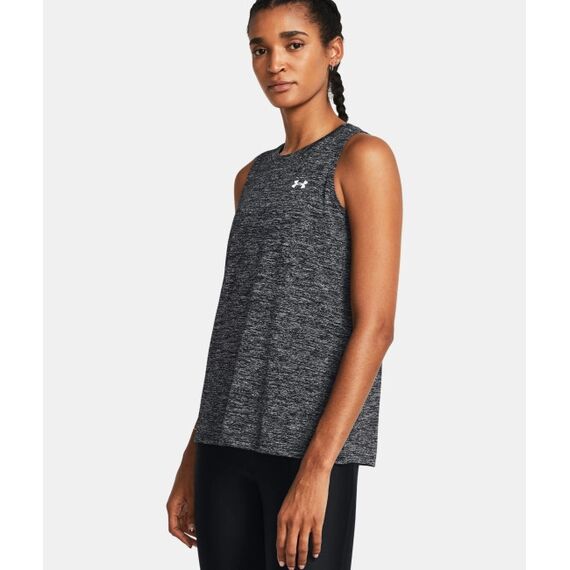 UNDER ARMOUR koszulka treningowa top Tech Tank Twist czarna, Kolor: czarny, Rozmiar: L, 2 zdjęcie