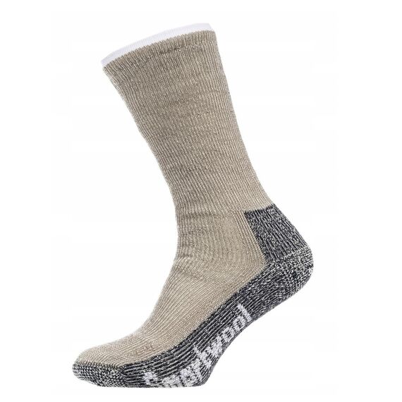 SMARTWOOL skarpety turystyczne męskei z merino MTNR CE MC CRW TAUPE beżowe, Kolor: beżowy, Rozmiar: M