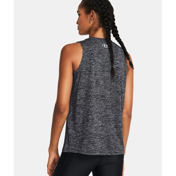 UNDER ARMOUR koszulka treningowa top Tech Tank Twist czarna, Kolor: czarny, Rozmiar: M, 3 zdjęcie