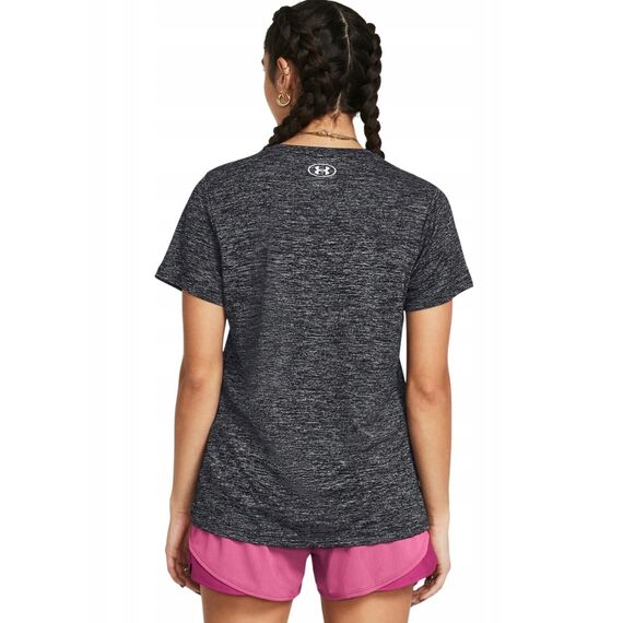 UNDER ARMOUR Damska koszulka treningowa Tech SSC- Twist czarna, Kolor: czarny, Rozmiar: XL, 2 zdjęcie