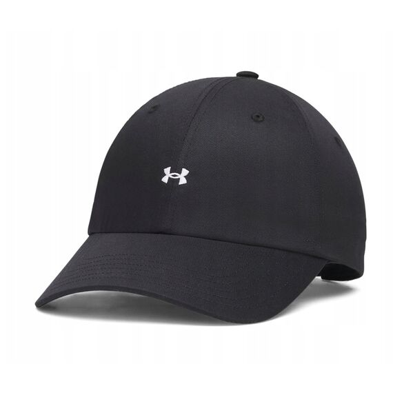 UNDER ARMOUR czapka z daszkiem damska W ESSENTIAL LOW ADJ czarna, Kolor: czarny, Rozmiar: one size