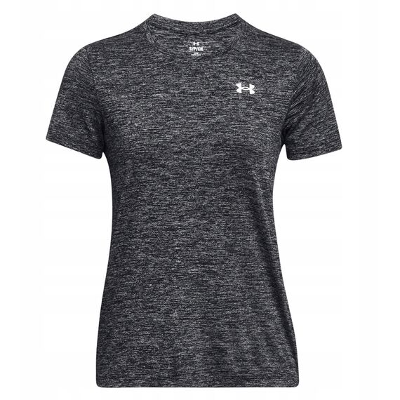 UNDER ARMOUR Damska koszulka treningowa Tech SSC- Twist czarna, Kolor: czarny, Rozmiar: L, 3 zdjęcie