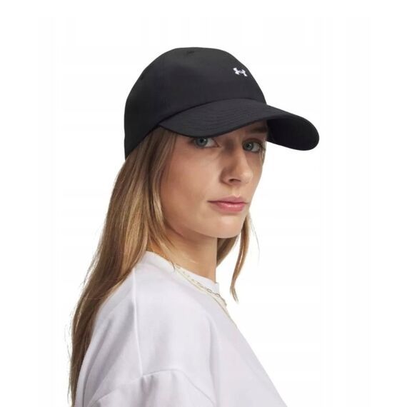 UNDER ARMOUR czapka z daszkiem damska W ESSENTIAL LOW ADJ czarna, Kolor: czarny, Rozmiar: one size, 2 zdjęcie
