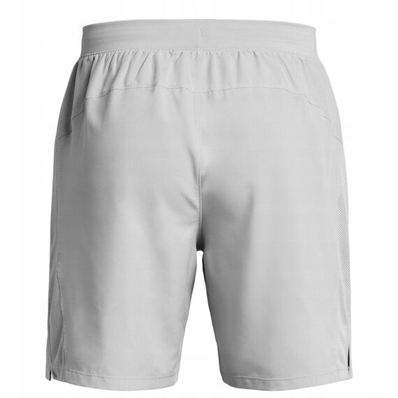 UNDER ARMOUR krótkie spodenki męskie UA LAUNCH 7'' UNLINED SHORTS szare, Kolor: szary, Rozmiar: L, 2 zdjęcie