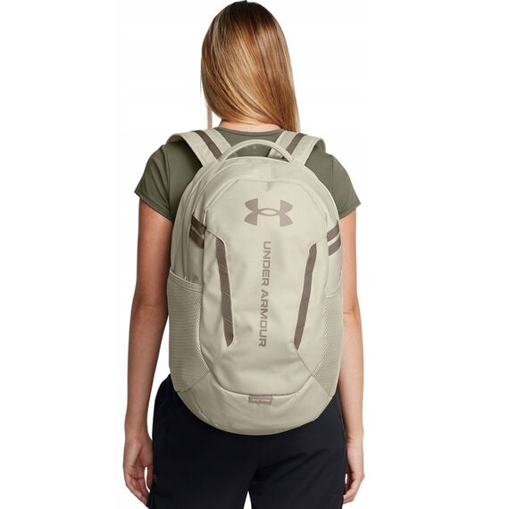 UNDER ARMOUR plecak treningowy UA Hustle 6.0 Backpack beżowy, Kolor: zielony, Rozmiar: one size, 2 zdjęcie