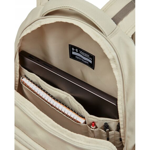 UNDER ARMOUR plecak treningowy UA Hustle 6.0 Backpack beżowy, Kolor: zielony, Rozmiar: one size, 4 zdjęcie