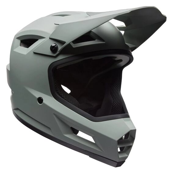 BELL kask rowerowy full-face SANCTION 2 solid matte stone, Kolor: szary, Rozmiar: 48-52