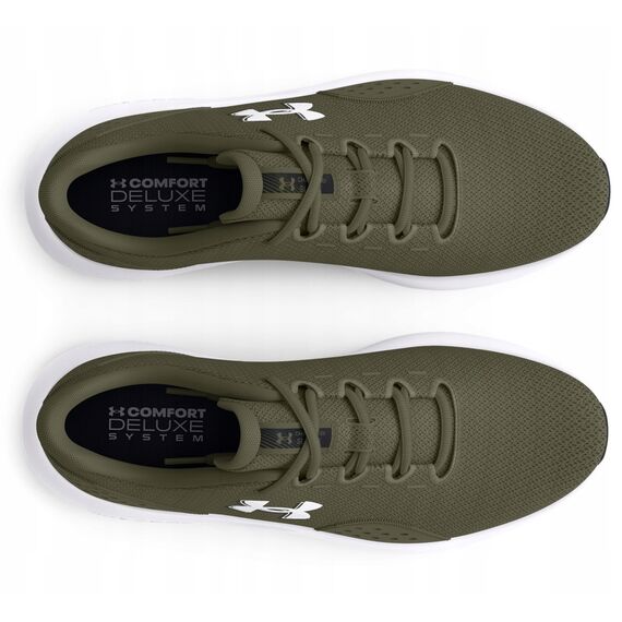 UNDER ARMOUR buty sportowe męskie do biegania UA Charged Surge 4 zielone, Kolor: zielony, Rozmiar: 42.5, 4 zdjęcie