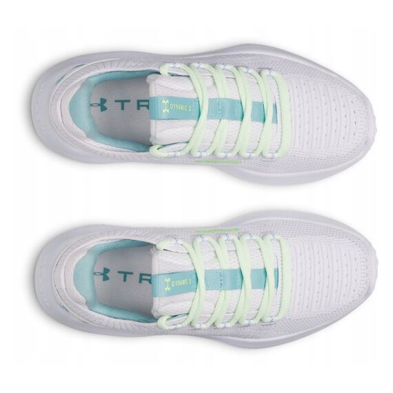 UNDER ARMOUR buty sportowe damskie UA W Dynamic 2 białe, Kolor: biały, Rozmiar: 38.5, 2 zdjęcie