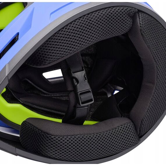 Kask full face BELL SANCTION 2 solid matte electric blue, 4 zdjęcie