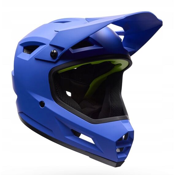 Kask full face BELL SANCTION 2 solid matte electric blue