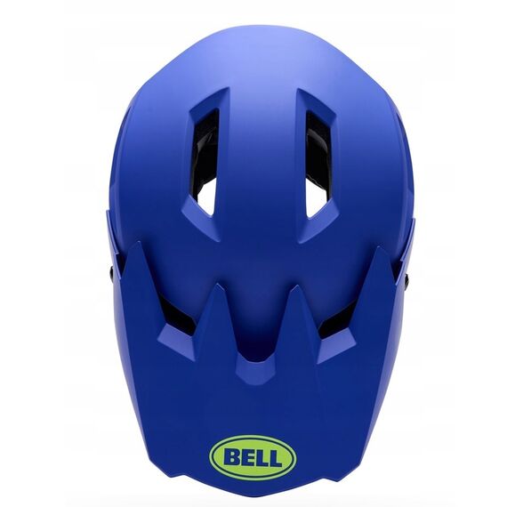 Kask full face BELL SANCTION 2 solid matte electric blue, 3 zdjęcie