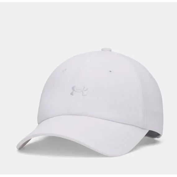 UNDER ARMOUR czapka z daszkiem damska W BLITZING LOW ADJ biała, Kolor: biały, Rozmiar: one size